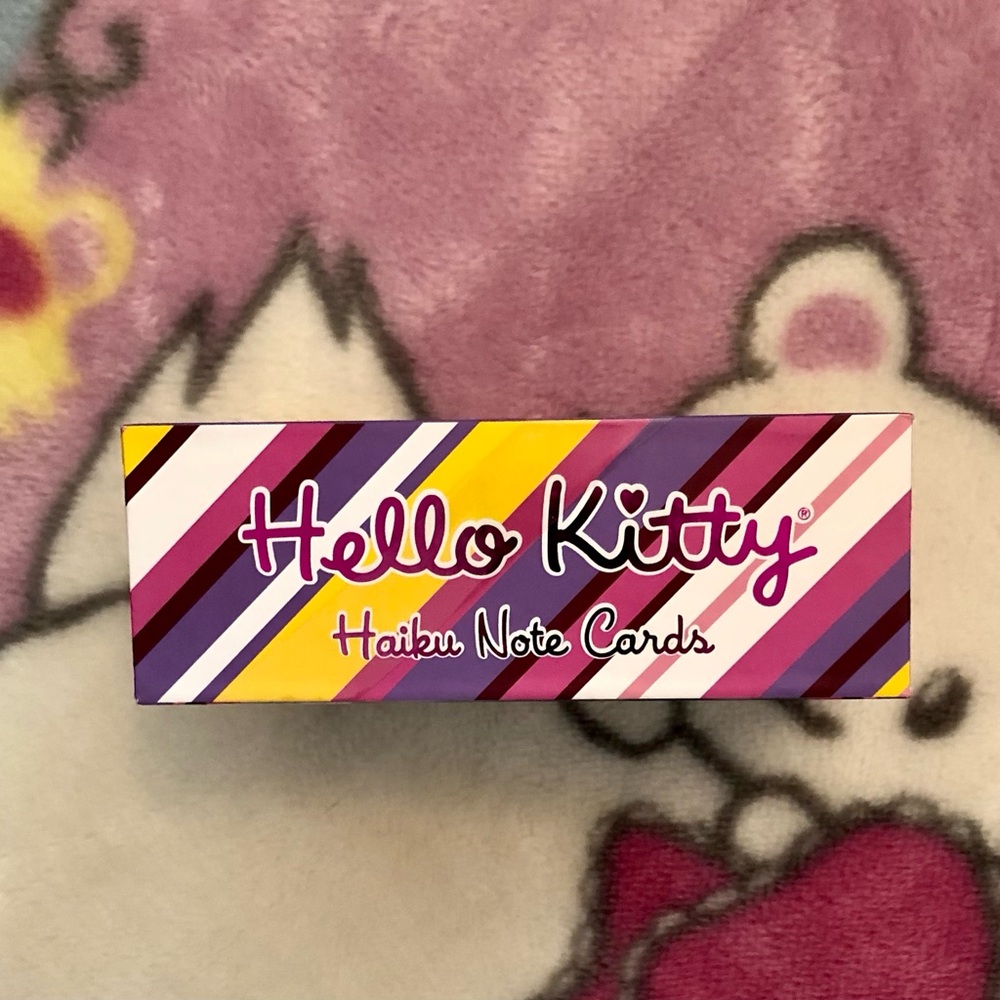 Kitty HELLO haiku necco candy sanrio note cards 35 total Mary Jane valentine new - Picture 5 of 9